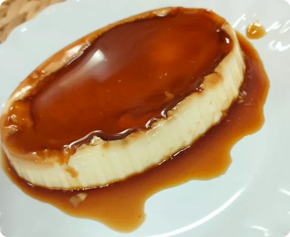 Flan de queso